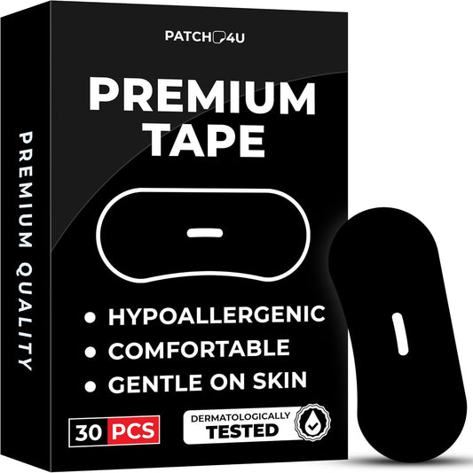 PATCH4U Premium Tape (30 Pack) - Pain Free Removal, Hypoallergenic, Latex Free & Gentle On Skin - Skin Friendly Adhesive Cotton Tape